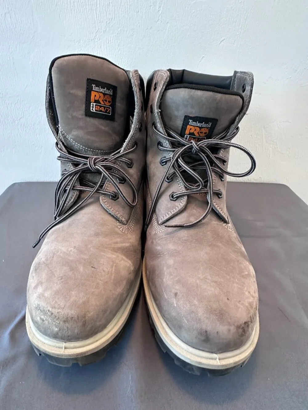 Timberland PRO Direct Attach Waterproof Boots Grey Size 15M